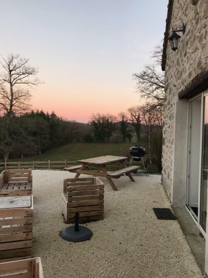 Gite De Charme Les Trois Chenes Augeres Esterno foto